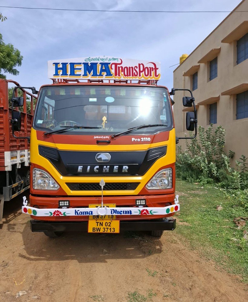 Hema Transports truck ready for service in Chennai